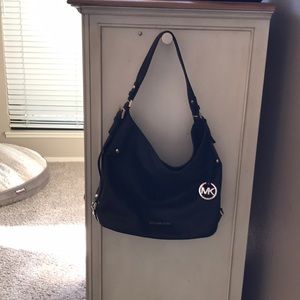 Michael Kors leather shoulder bag